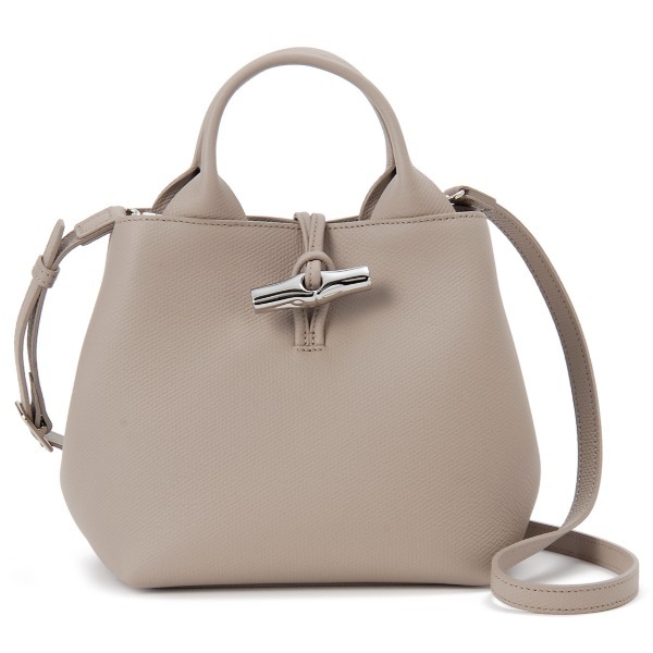 LONGCHAMP ロゾ シボ革 LONGCHAMP（ロンシャン） ロゾ ROSEAU トート