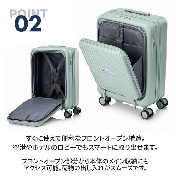 サムソナイト UN8*09002VELOX SP 61cm EXP TSA HW BLACK [スーツケース