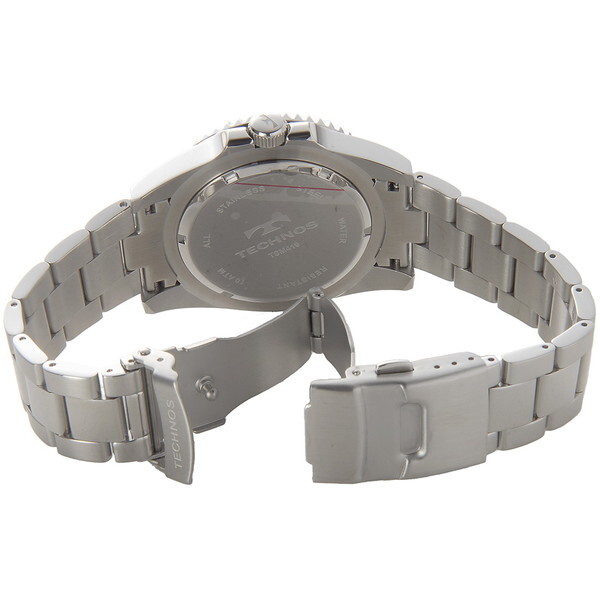 TECHNOS TSM419MM テクノスSSメンズブレス [クォーツ腕時計 (メンズ