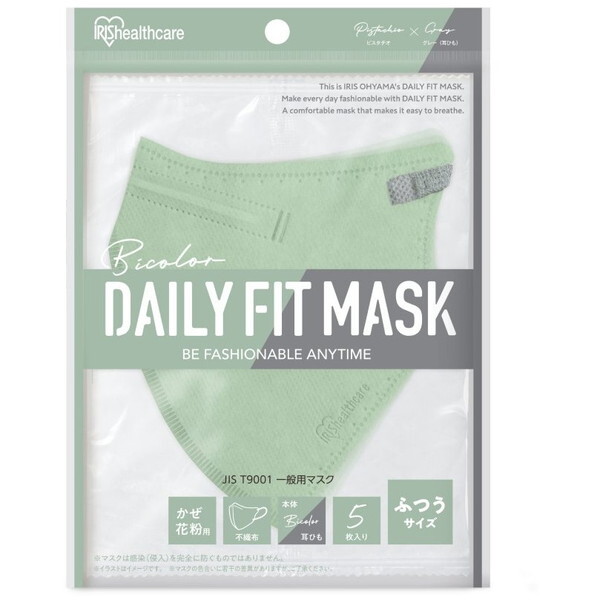 �A�C���X�I�[���} RK-F5SUD �s�X�^�`�I×�O���[ [DAILY FIT MASK ���� �ӂ��T�C�Y 5����]