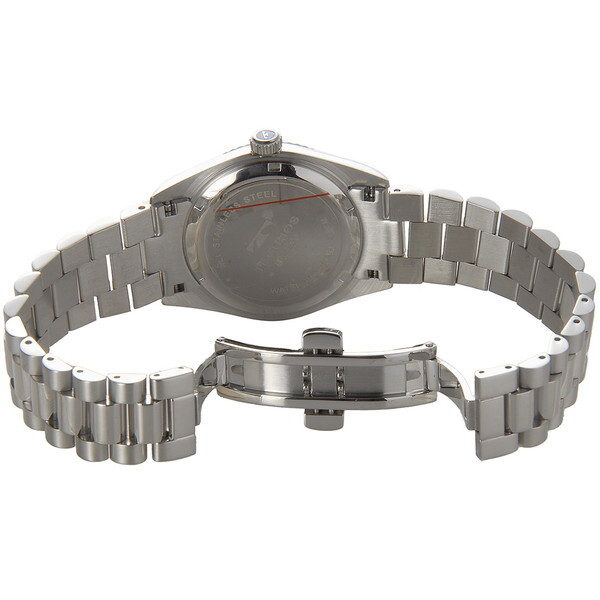 TECHNOS TSM921SB テクノスSSメンズブレス [クォーツ腕時計