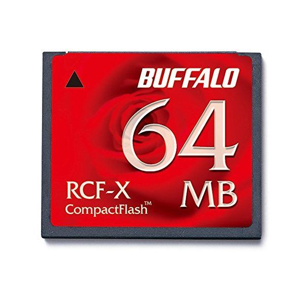 BUFFALO コンパクトフラッシュ 1GB RCF-X1GY