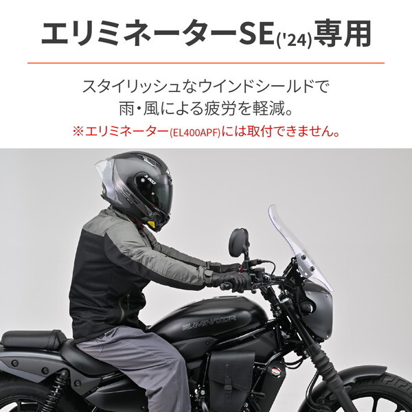 デイトナ D41560 スクリーン クランプバー付き エリミネーターSE(24