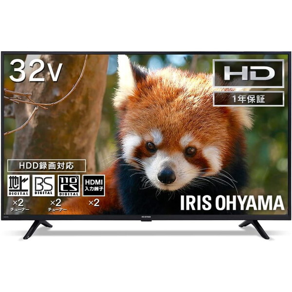 �A�C���X�I�[���} 32WB10PB �u���b�N [32V�^ �n��EBS�E110�xCS�f�W�^�� �n�C�r�W�����t���e���r]