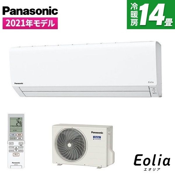 PANASONIC CS-401DJ2-W クリスタルホワイト エオリア 2021年モデル J