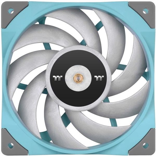 PCパーツ サーマルテイク TOUGHFAN 12 ターコイズ 5枚セット 美品