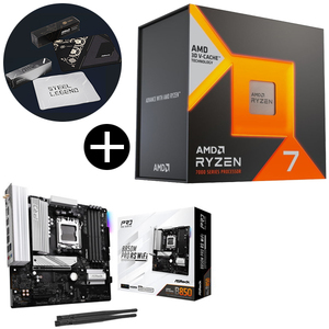 AMD Ryzen 7 9700X W/O Cooler WOF (8C/16T、3.8GHz、65W) CPU + MSI