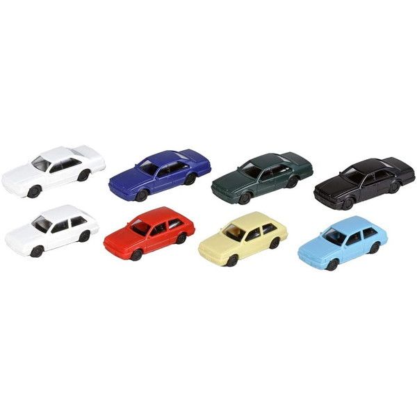 カトー 23-520 乗用車セット2(90年代日産車) 8台入 [ジオラマ用品 
