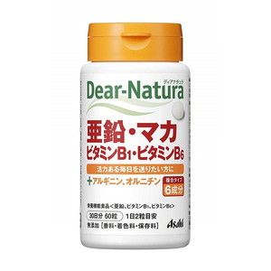 アサヒグループ食品 ディアナチュラ 亜鉛・マカ・ビタミンB1・ビタミンB6 30日 60粒