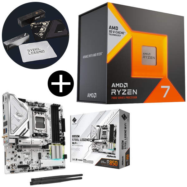 AMD Ryzen7 7800X3D W/O Cooler (8C/16T 4.2Ghz 120W) 100