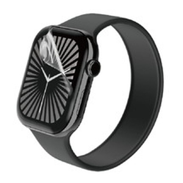 ELECOM AW-24BFLAFPARRG [AbvEHb` Ռz tB 2 yApple Watch Series 10 42mmΉz Sʕی ˌy]