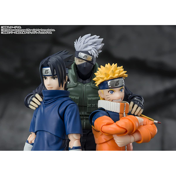 NARUTO 忍者アクション　ナルト サスケ フィギュアセット NARUTO】【Cうちはサスケ】NARUTO-ナルト- 疾風伝 Figuno-UZUMAKI