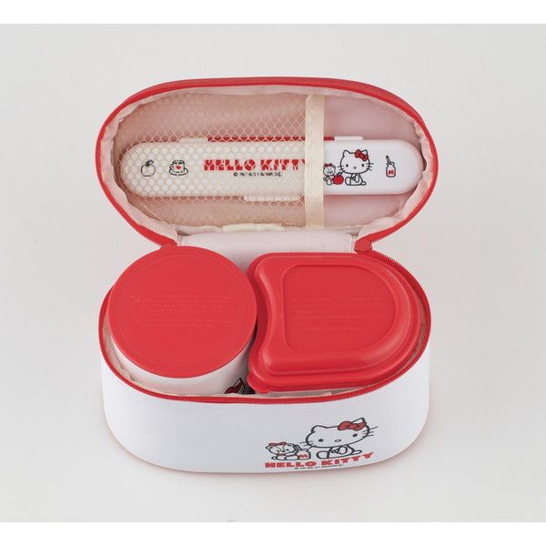 スケーター 抗菌 保温弁当箱 ランチジャー ハローキティ & タイニー