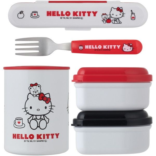 スケーター 抗菌 保温弁当箱 ランチジャー ハローキティ & タイニー