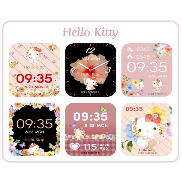 Hello Kitty スマートウォッチ ピンク　GH-SMWL-KT 20250207112829_489_.jpg