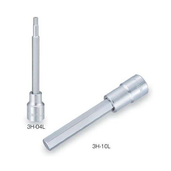TONE 3H06L �����O�w�L�T�S���\�P�b�g �ΕӐ��@6mm �r�b�g����73mm