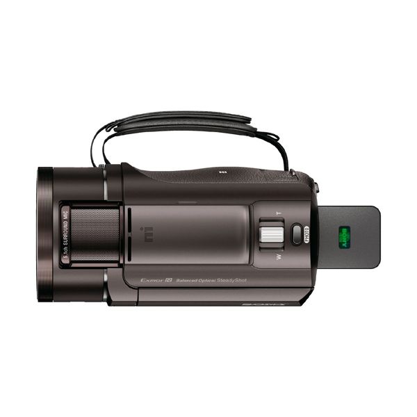 ソニー   4K   ビデオカメラ   Handycam   FDR-AX45   ブロンズブラウン   内蔵メモリー64GB   光学ズーム20倍 - 2