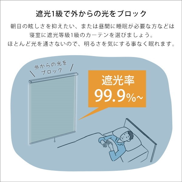 ホームテイスト SH-16-S60 壁空け不要!つっぱりロールスクリーン 幅