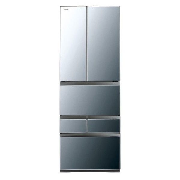 東芝GR-M510FWX-X冷蔵庫VEGETAダイヤモンドミラー509L 東芝 GR-M510FWX(X) ダイヤモンドミラー VEGETA FWXシリーズ