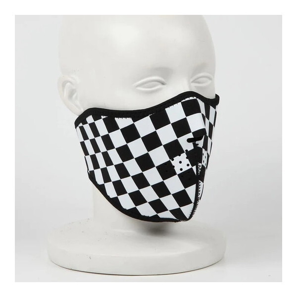 RIDEZ RFM05 NEO FACEMASK CHECKER WH