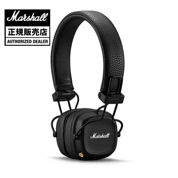Marshall Major Ⅳ ブラック ヘッドフォン