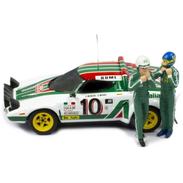 豊富なSALE◎イクソ　1/24　ランチア　ストラトス HF　#10　S．ムナーリ　モンテカルロラリー優勝　1976 レーシングカー