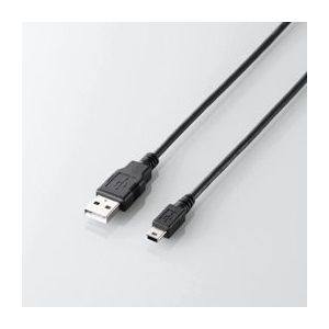 ELECOM U2C-GMM30BK ブラック [USB2.0ケーブル（mini-Bタイプ）3m]