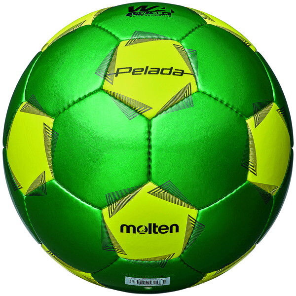 モルテン　molten サッカーボール　5号　5号球　緑　黄色　黄緑　白　1個 モルテン molten サッカーボール 5号 5号球 緑 黄色 黄緑 白 1個