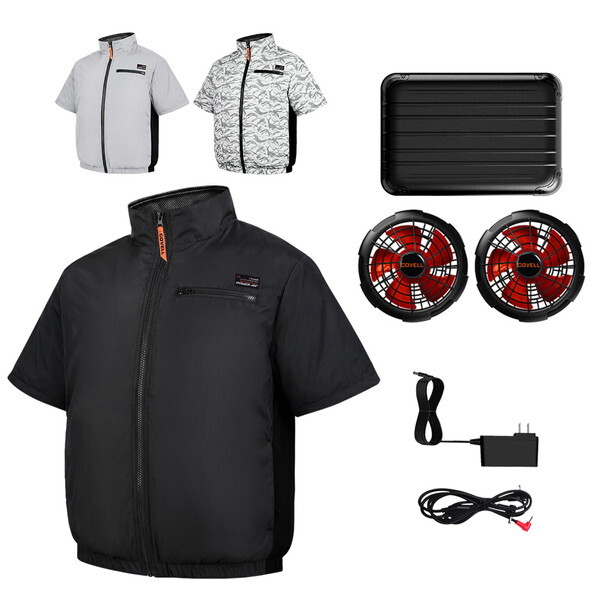 �Z�܂��X�^�C�� KW-ALL24-SS-L-BLK [�󒲗╗�E�F�A (�����^�C�v 30V�o�b�e���[&�t�@���Z�b�g)]
