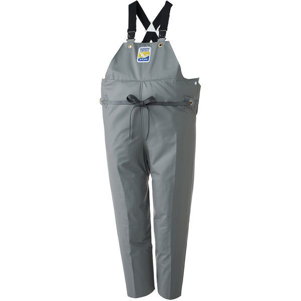 マリンエクセル  胸当て付ズボングレーS No.12063214 LOGOS 4981325549503L.jpg