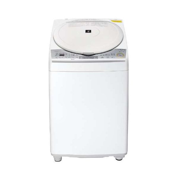 SHARP ES-TX8C-W ホワイト [洗濯乾燥機 （洗濯8.0kg／乾燥4.5kg