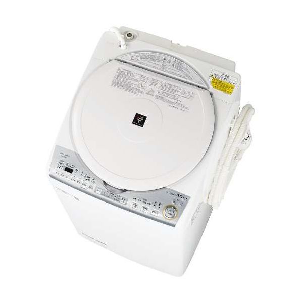 SHARP ES-TX8C-W ホワイト [洗濯乾燥機 （洗濯8.0kg／乾燥4.5kg