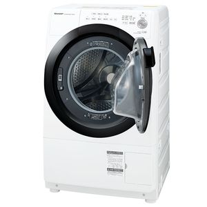 【♡】SHARP ドラム式洗濯機 ES-S7A ホワイト SHARP ドラム式洗濯機 ES-S7A ホワイト