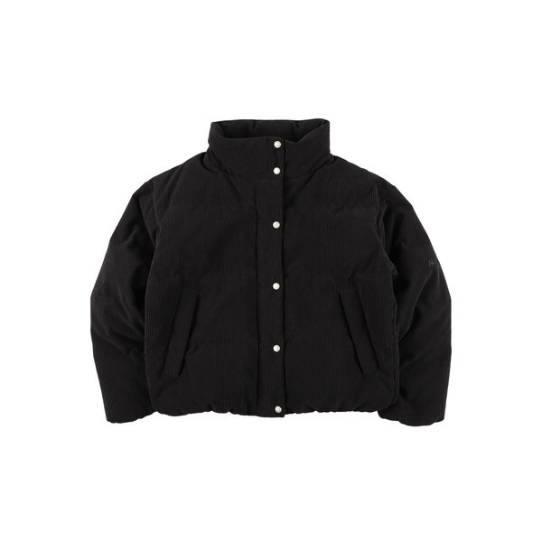 NANGA iK CORDUROY SHORT DOWN JACKET W BLK N2531-0B017B N0005237 EBY MTCY