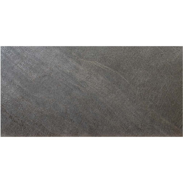 住まいスタイル STN0612GRY スチールグレー 「DIY Stone」 DIYで貼れる天然石タイル 122×61cm (0.74m2) 1枚