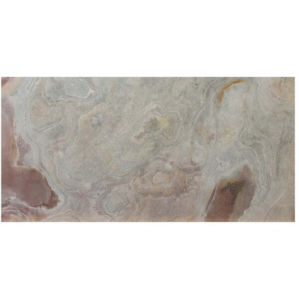 住まいスタイル STN0612WHT タンホワイト 「DIY Stone」 DIYで貼れる天然石タイル 122×61cm (0.74m2) 1枚