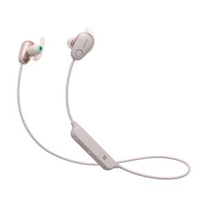 SONY WI-SP600N-PM ピンク SPシリーズ [Bluetoothイヤホン（カナル型・防滴・ノイズキャンセル対応）]