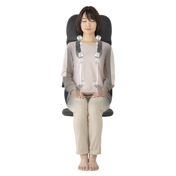 スライヴ MD-8673 ブラック Massage Seat (マッサージシート) [マッサージャー] | 激安の新品・型落ち・アウトレット 家電  通販 XPRICE - エクスプライス (旧 PREMOA - プレモア)