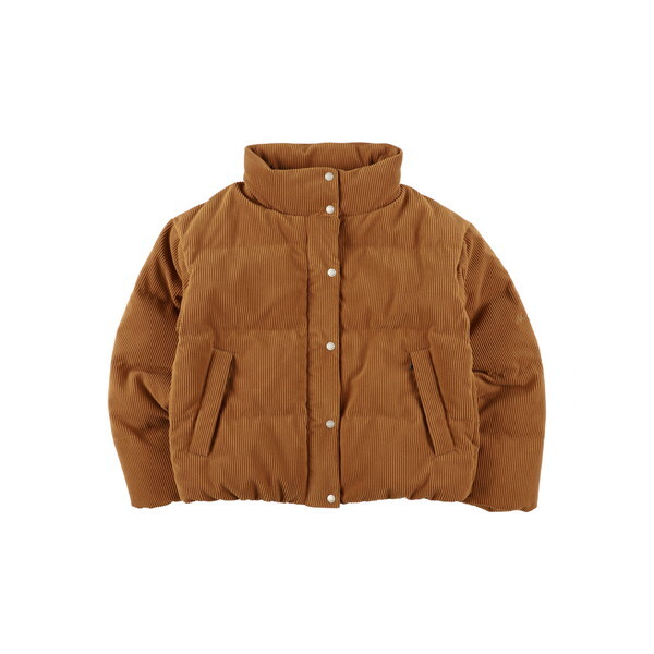 NANGA iK CORDUROY SHORT DOWN JACKET W CML N2531-0B017B N0005241 EBY MTCY