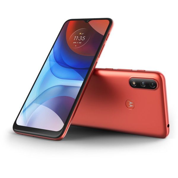 moto e7power2GB ストレージ32GB コーラルレッド SIMフリー MOTOROLA moto e7 power 2GB/32GB コーラルレッド PAN40001JP/A