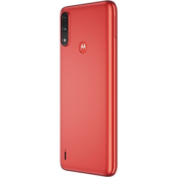 Motorola - motoe7power コーラルレッド　SIM動作確認のみの新品同等品！ MOTOROLA moto e7 power 2GB/32GB コーラルレッド PAN40001JP/A