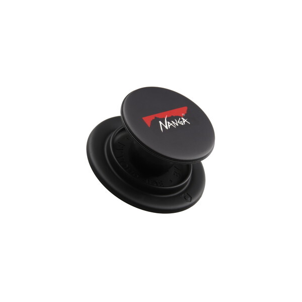 NANGA �i���K NANGA LOGO GRIPTOK N2600-3Z048Z008065 BLK [�X�}�t�H�O���b�v (MagSafe�Ή�)]