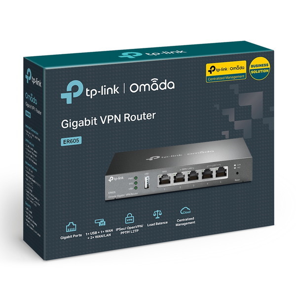 TP-LINK ER605 (TL-R605) V2 [SafeStream ギガビット マルチWAN VPN 