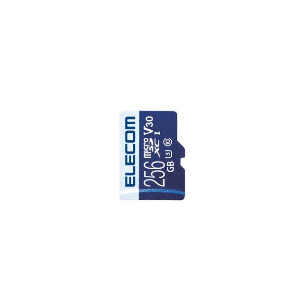 新品未開封ELECOM　microSDXCメモリーカード　MF-MS256GU13V3R　256GB