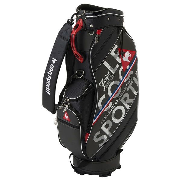 le coq sportif ルコック　キャディーバック　ブラック 日本正規品】 le coq sportif ルコック キャディバッグ 2021年