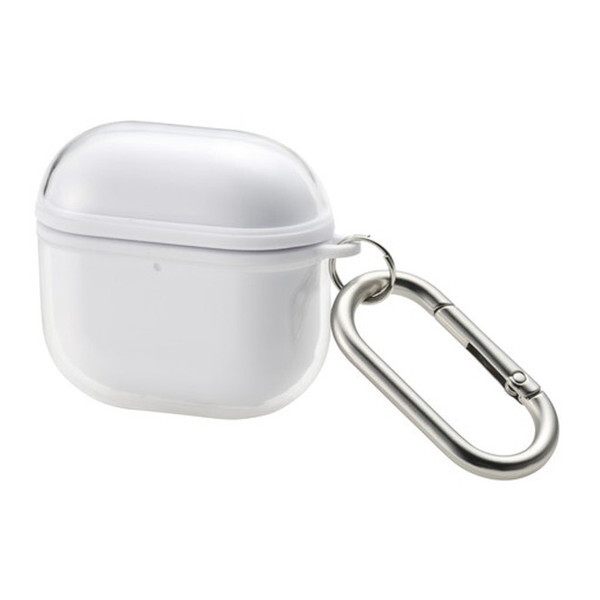 ELECOM AVA-AP06AIR2WH zCg MUBRAIN [AirPods 4 P[X \tg Jo[ yCX/MagSafe[dΉz Ռz h~ Jrit]