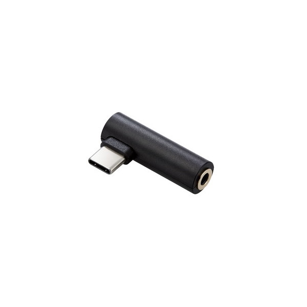 ELECOM MPA-C35DDBK ^CvCCz ϊA_v^ (TypeC to CzWbN) DAC 3.5mm 4 3 ubN