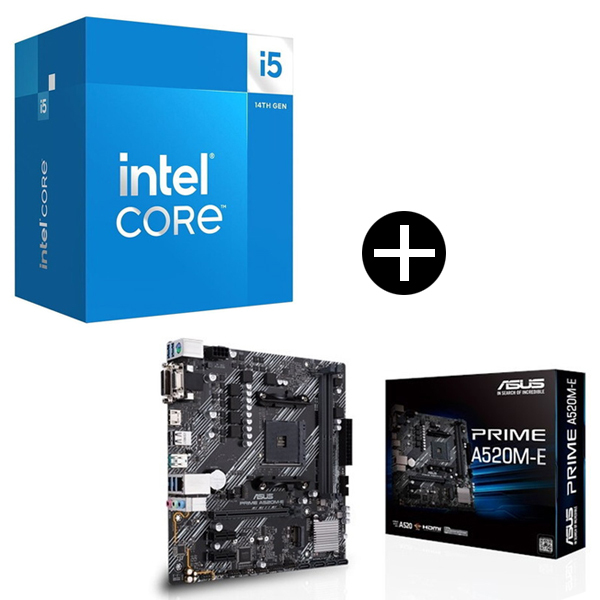 Intel Corei5-14500 CPU + ASUS PRIME A520M-E マザーボード セット ...
