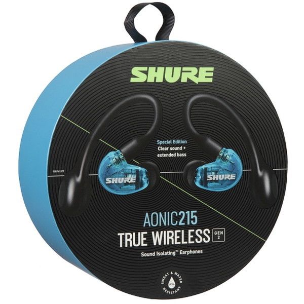 SHURE シュア SE21DYBL+TW2-A トランスルーセントブルー SHURE SE21DYBL+TW2-A トランスルーセントブルー [完全