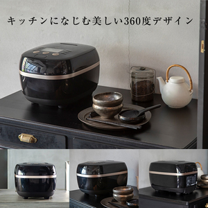 TIGER JPH-G100K ブラック 土鍋ご泡火炊き [圧力IH炊飯器(5.5合炊き